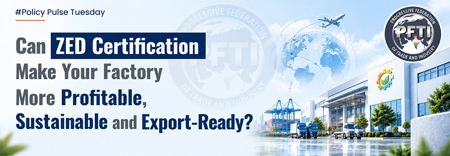 ZED Certification for factory profitability, sustainability and export readiness