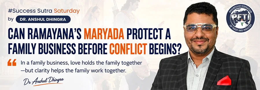 Ramayana Maryada principles for protecting a family business before conflict begins